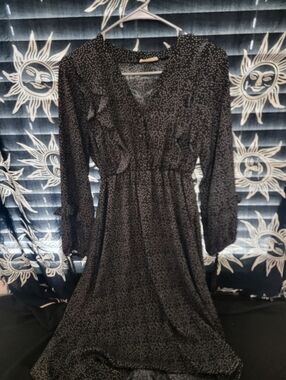 Black Polka Dot Dress